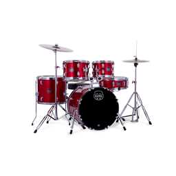 Mapex CM5294FTCIR Comet 5-Piece Complete Drum Kit w/ 22" Bass Drum and Chrome Hardware - Infra Red