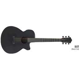 Ibanez AEG621BOT AEG Acoustic/Electric Guitar - Black Out