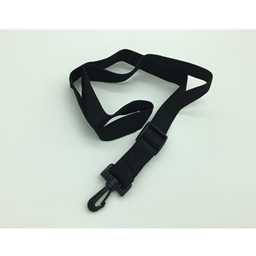 Menchey Black Nylon Sax Neck Strap-Swivel Snap