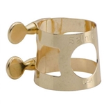 Selmer Alto Sax Ligature Gold Lacquer Finish