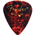 Fender 351 Shape Premium Celluloid Moto Picks Medium Shell, 12 Pack