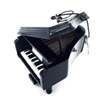 Music Treasures Black Grand Piano Ornament