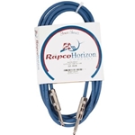 Rapco 20' Blue 24 Gauge Instrument Cable