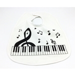 Music Treasures Music Note Baby Bib