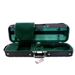 Bobelock 4/4 Violin Case Economy Wood Oblong Green Velvet Interior