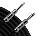 Rapco 50' Black 14 Gauge 1/4" to 1/4" Speaker Cable