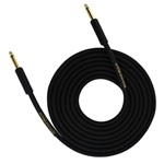 Rapco 10' Black 20 Gauge Instrument Cable Gold Connectors