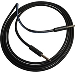 Rapco 1' Black Instrument Cable