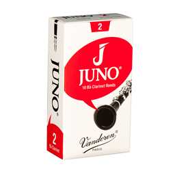 Juno Bb Clarinet Reeds Strength 2 Box of 10