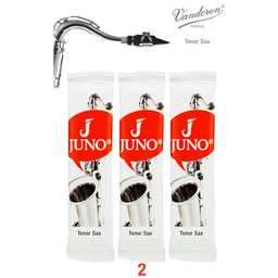 Juno Tenor Sax Reeds Strength 2 Pack of 3