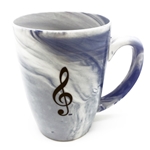 Aim Marbleized Blue 15oz  Mug