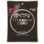 Martin MTC160 Titanium Core Light Acoustic Guitar Strings