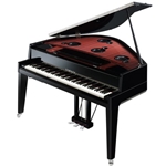 Yamaha N3XPE Hybrid Avant Grand Series 4' Baby Grand Piano with Bench, Polished Ebony