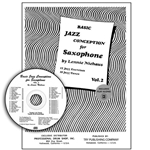 Try Niehaus L   Basic Jazz Conception Volume 2 Book / CD - Saxophone