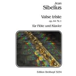 Breitkopf Sibelius   Valse Triste Op 44 Nr 1 - Flute / Piano