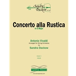 Tempo Press Vivaldi Dackow S  Concerto Alla Rustica - String Orchestra