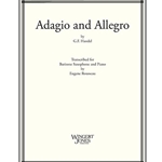 Wingert Jones Handel Rousseau  Adagio and Allegro - Baritone Sax Solo with Piano