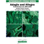 Tempo Press Handel Sieving R  Adagio and Allegro from Sonata in G (HWV363b) - String Orchestra