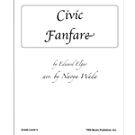 Trn Elgar E Wada N  Civic Fanfare - Concert Band