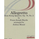 Tempo Press Haydn Missal J  Allegretto from String Quartet Op 76 #2 - Viola Quartet