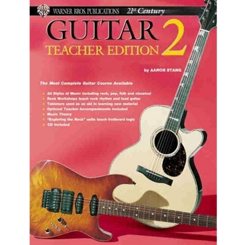 Hoe dan ook Verbazing Bewolkt 21st Century Guitar Teacher Edition 2 - Warner Brothers