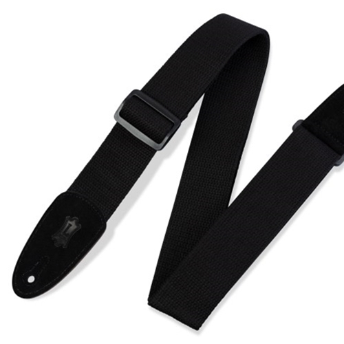 Levy's Extra Long Black Guitar Strap - Levy's