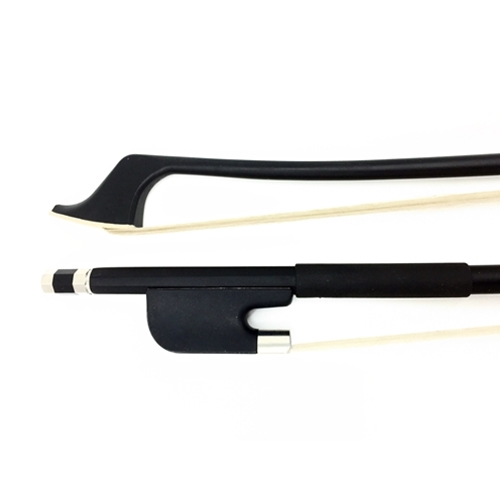 Glasser Fiberglass Bow with Horsehair with French Grip 3/4 Bass 