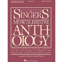 Hal Leonard    Singer's Musical Theatre Anthology Volume 3 Baritone/Bass - Book  / Online Audio