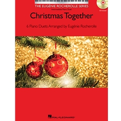 Hal Leonard  Rocherolle, Eugénie  Christmas Together - 6 Intermediate Piano Duets with CD - 1 Piano  / 4 Hands Book / CD