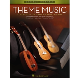 Hal Leonard Various                Theme Music - 15 Favorites for Three or More Ukuleles