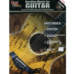 Hal Leonard McCarthy   Reading Music for Guitar - The Rock House Method - Book / CD