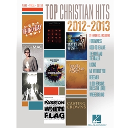 Hal Leonard   Various Top Christian Hits 2012-2013 - Piano / Vocal / Guitar