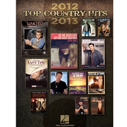 Hal Leonard   Various Top Country Hits 2012-2013 - Piano / Vocal / Guitar