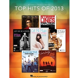 Hal Leonard   Various Top Hits of 2013 - Piano / Vocal / Guitar