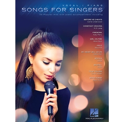 Hal Leonard   Various Songs for Singers - Vocal