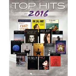 Hal Leonard   Various Top Hits of 2016 - Piano / Vocal / Guitar