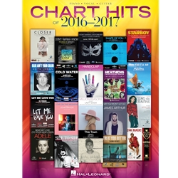 Hal Leonard   Various Chart Hits of 2016-2017 - Piano / Vocal / Guitar