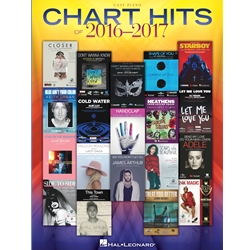 Hal Leonard   Various Chart Hits of 2016-2017 - Easy Piano