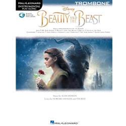 Hal Leonard Menken A   Beauty and the Beast Play-Along - Trombone