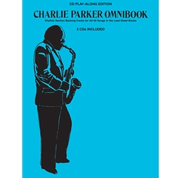 Hal Leonard   Charlie Parker Charlie Parker Omnibook CD Play-Along Edition - CD