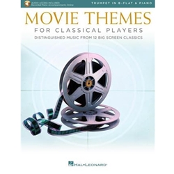 Hal Leonard Various   Movie Themes for Classical Players – Trumpet | Piano - Book | Online Audio
