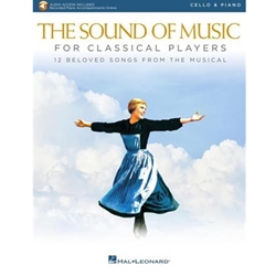 Hal Leonard Oscar Hammerstein II, Richard Rodgers   Sound of Music for Classical Players - Cello | Piano - Book | Online Audio