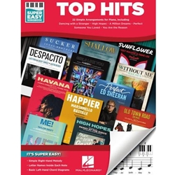 Hal Leonard   Various Top Hits Super Easy Songbook - Easy Piano