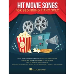 Hal Leonard Hit Movie Songs for Beginning Piano Solo  Various