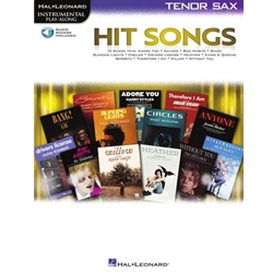 Hit Songs - Tenor Sax Play-Along