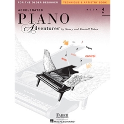 Hal Leonard Faber  FF1746 Accelerated Piano Adventures Technique & Artistry Book 2