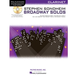 Hal Leonard Sondheim S             Stephen Sondheim Broadway Solos Instrumental Play-Along - Clarinet