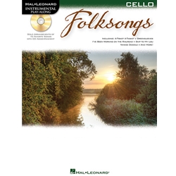 Folksongs Playalong - Cello Book | CD