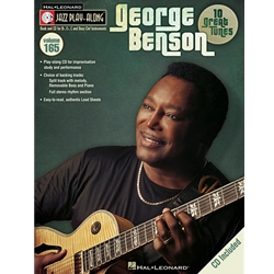 Hal Leonard   George Benson George Benson - Jazz Play-Along Volume 165 - B-flat/E-flat/C Instruments