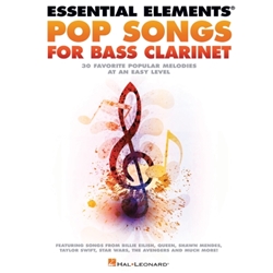 Essential Elements Pop Songs For Bass Clarinet